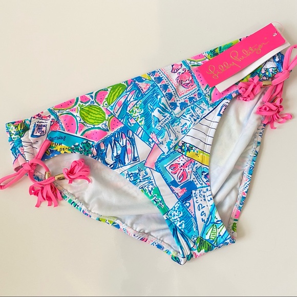 Lilly Pulitzer Other - NWT Lilly Pulitzer Dionne Swim Bottom in Wish You Were Here